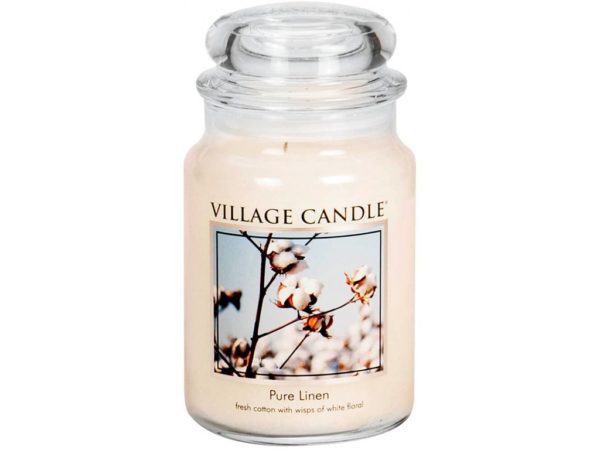 Village candle - Pure linen 602g