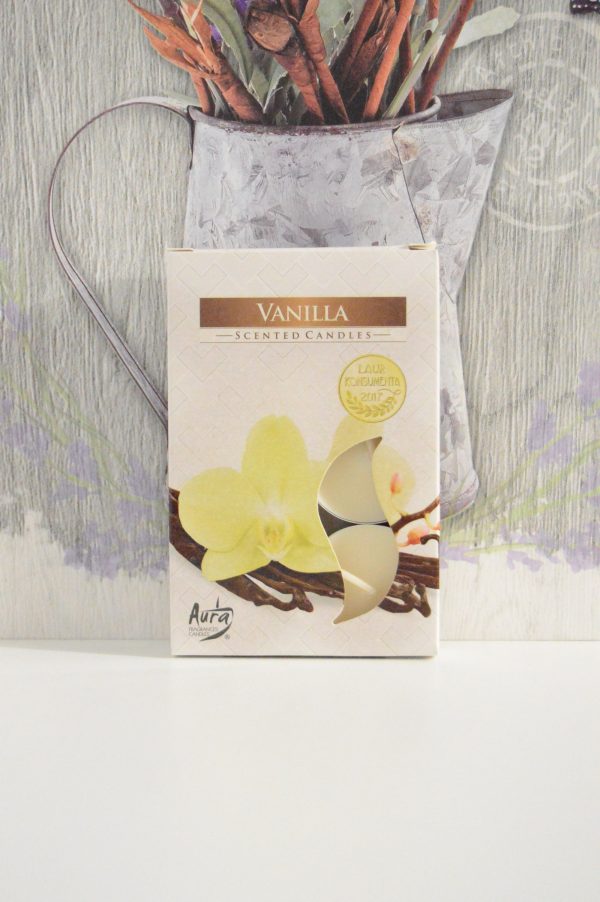 Vonná sviečka - vanilla - vanilka