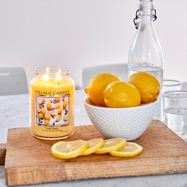 Village candle - Fresh Lemon 602g - Image 4